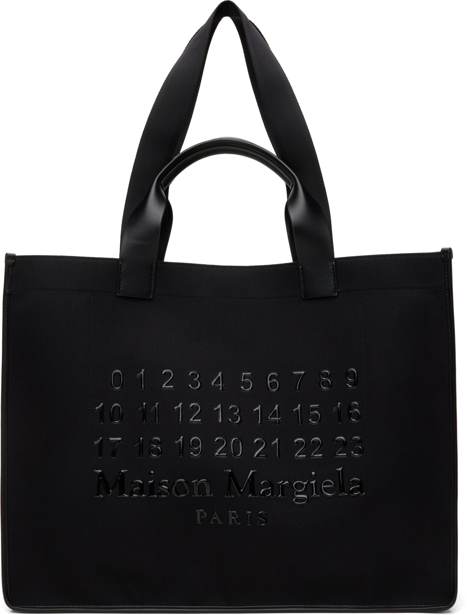 Tote bag Maison Margiela Maison Margiela Large Cabas Shopping Tote Črna | SB2WC0003 P7276, 0