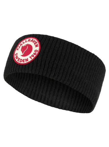 Kape in klobuki FJÄLLRÄVEN 1960 Logo Headband Črna | F87082-550
