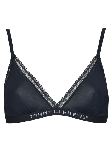 Modrček Tommy Hilfiger Triangle bras and Bralettes UNLINED TRIANGLE Črna | UW0UW04242-DW5-NOOS
