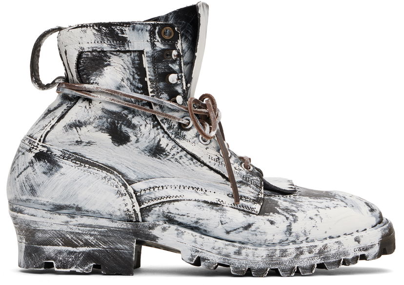 Superge in čevlji Maison Margiela Maison Margiela Sierra Bianchetto Boots Črna | S57WU0285 P8192