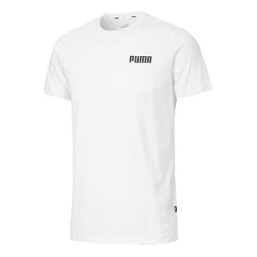 Majica Puma Round Neck Short Sleeve T-Shirt Bela | 845300-02