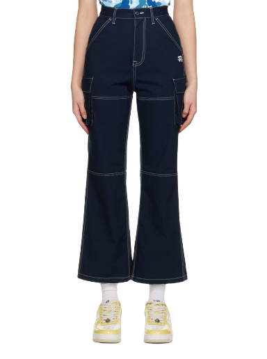 Cargo hlače BAPE Color Stitching Cargo Pants Mornarica | 001PTI802003L