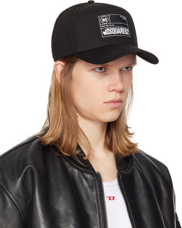 Kapa DSQUARED2 Dsquared2 Patch Cap Črna | BCM0882_05C00001_2124, 1