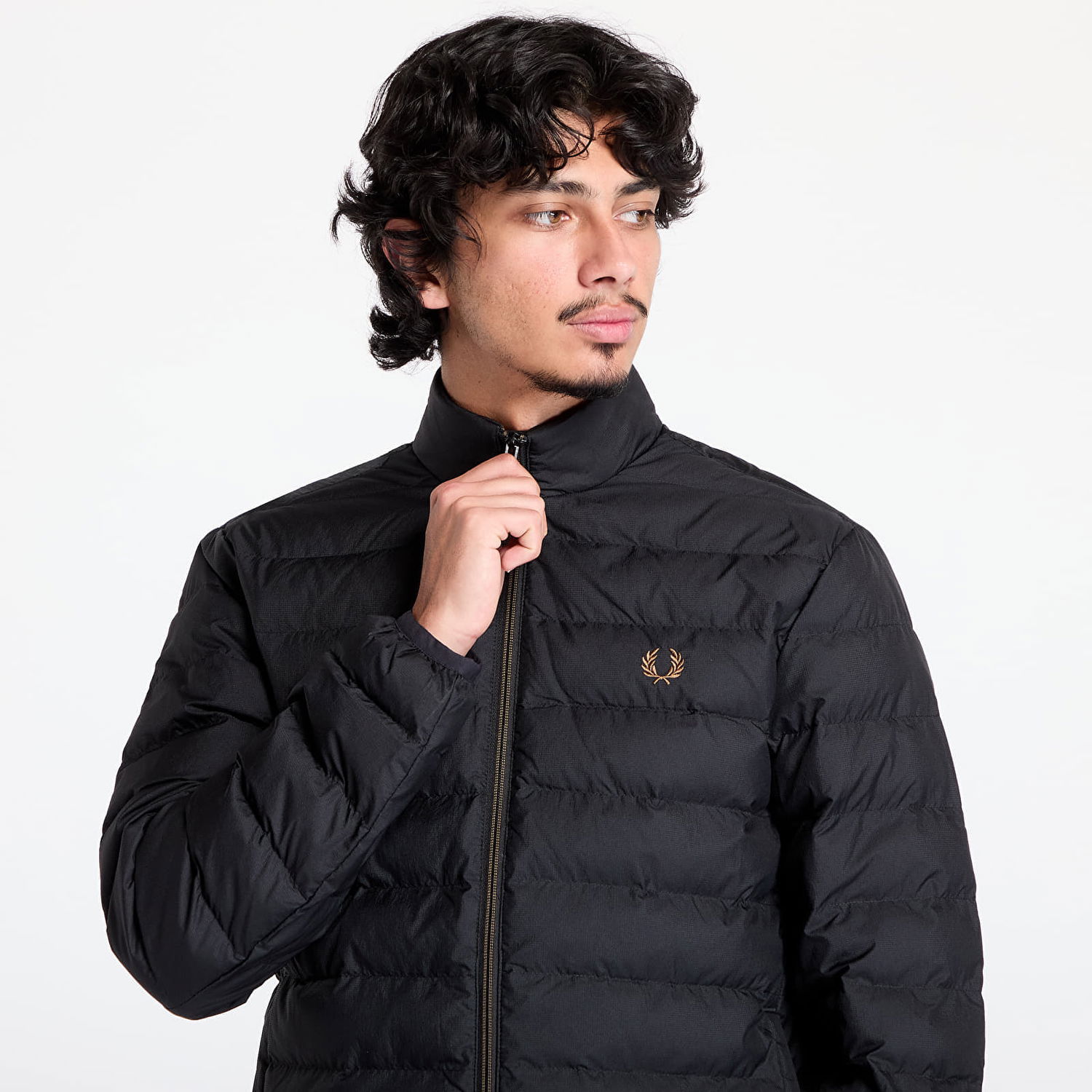 Puhovka Fred Perry Insulated Jacket Črna | J4564 102, 1