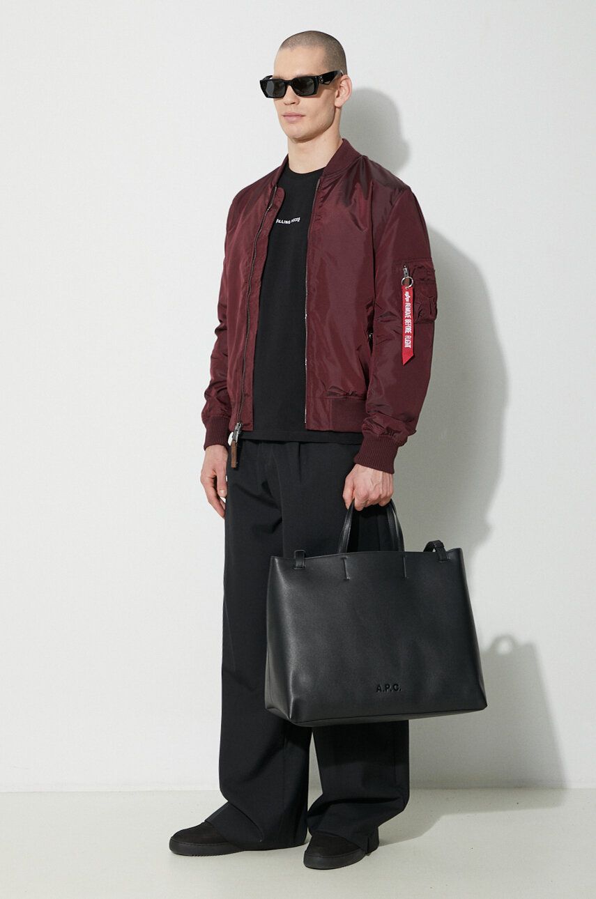 Bomber jakna Alpha Industries Bomber Jacket Lila | 191103, 1