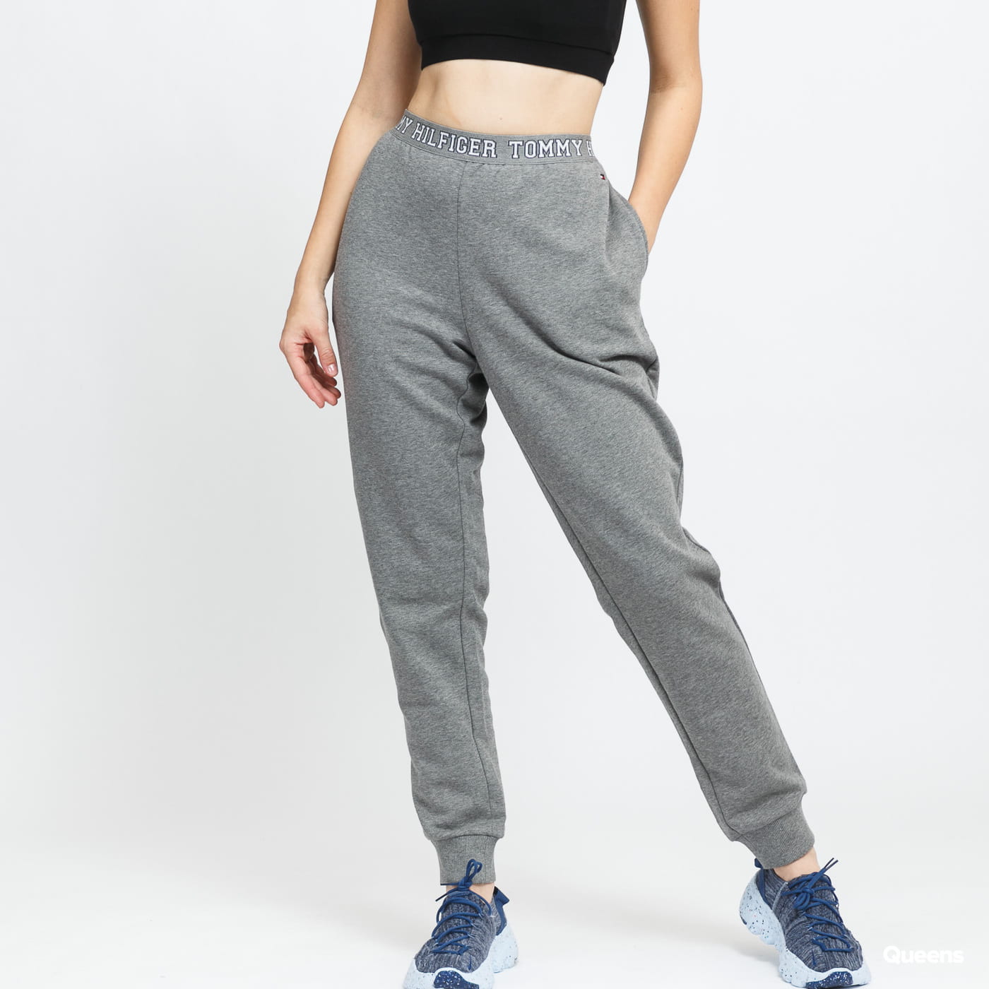 Trenirka Tommy Hilfiger League Track Pant Siva | UW0UW03214 P4A, 0