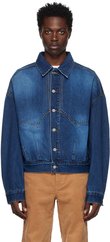 Jakna We11done Loose Denim Jacket Modra | WD-DJ3-22-303-U-NV, 0