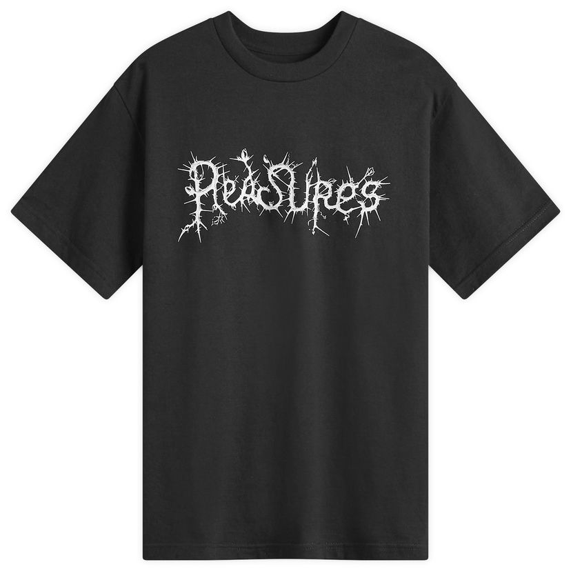 Majica Pleasures Nature Black T-Shirt Črna | P24W037-BLACK