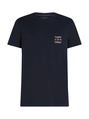 Majica Tommy Hilfiger Tommy Hilfiger Stack T-Shirt Mornarica | MW0MW38622DW5, 4