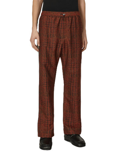 Trenirka Ahluwalia Blitta Track Pants Bordo | M-AHLU-TR003-SS23-FA90  BK