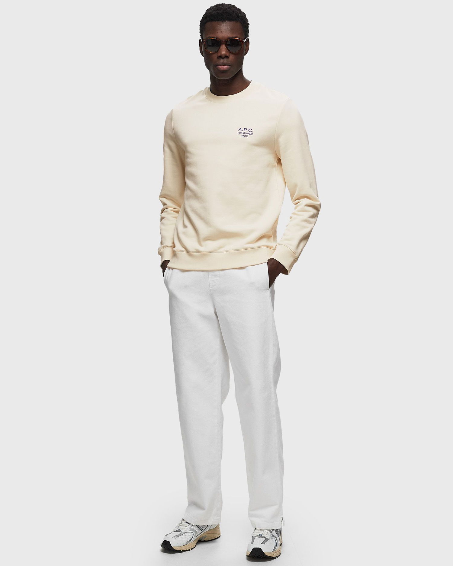 Pulover A.P.C. Gray Rider Bela | COEZD-H27699, 1