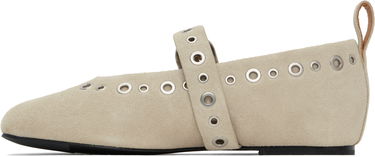 Oblačila rag & bone rag & bone Spire Mary Jane Ballerina Flats Bež | WFF24HF1008SU08, 2
