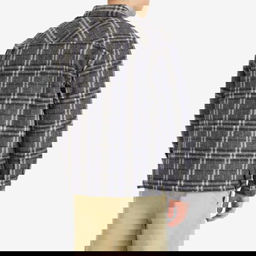 Srajce Burberry Burberry Wadded Check Overshirt, Size Large Siva | 8102224-A5924, 3