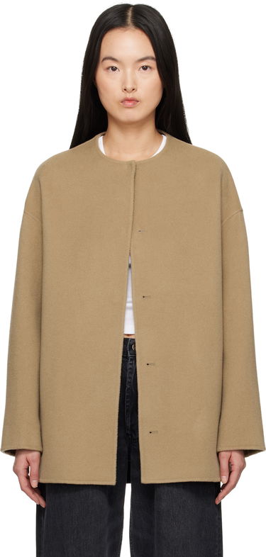 Plašči Loulou de Saison Loulou de Saison Gio Coat Bež | GIO, 0