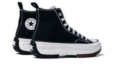 Superge in čevlji Converse Run Star Hi "Black" Oranžna | 166800C, 4