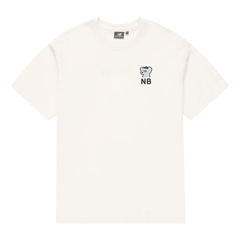 Majica New Balance SEIJI ANDY Graphic T-Shirt Bela | 5ED26191-IV