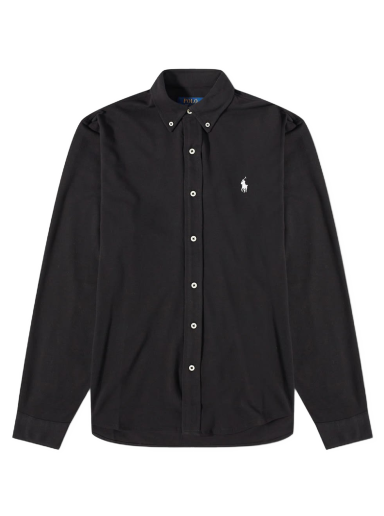 Srajce Polo by Ralph Lauren Pique Button Down Oxford Črna | 710654408089