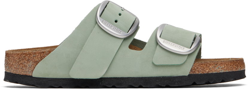 Superge in čevlji Birkenstock Arizona Big Buckle Sandals Zelena | 1029311
