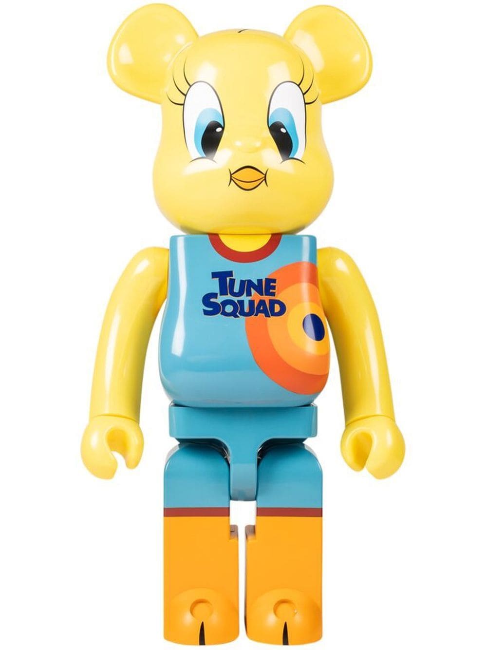 Collectibles Medicom Toy Space Jam A New Legacy Tweety BE@RBRICK figure - Yellow Rumena | MEDI012519618762, 0
