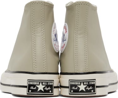 Oblačila Converse Chuck 70 Leather High Top Zelena | A10549C, 1