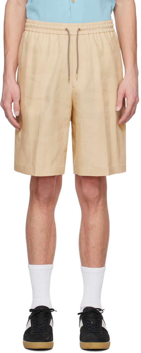 Kratke hlače Paul Smith Paul Smith Drawstring Shorts Bež | M1R-829Y-M01427-07