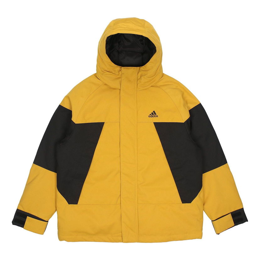 Parka adidas Originals Contrast Stitch Hooded Down Jacket Rumena | H23091