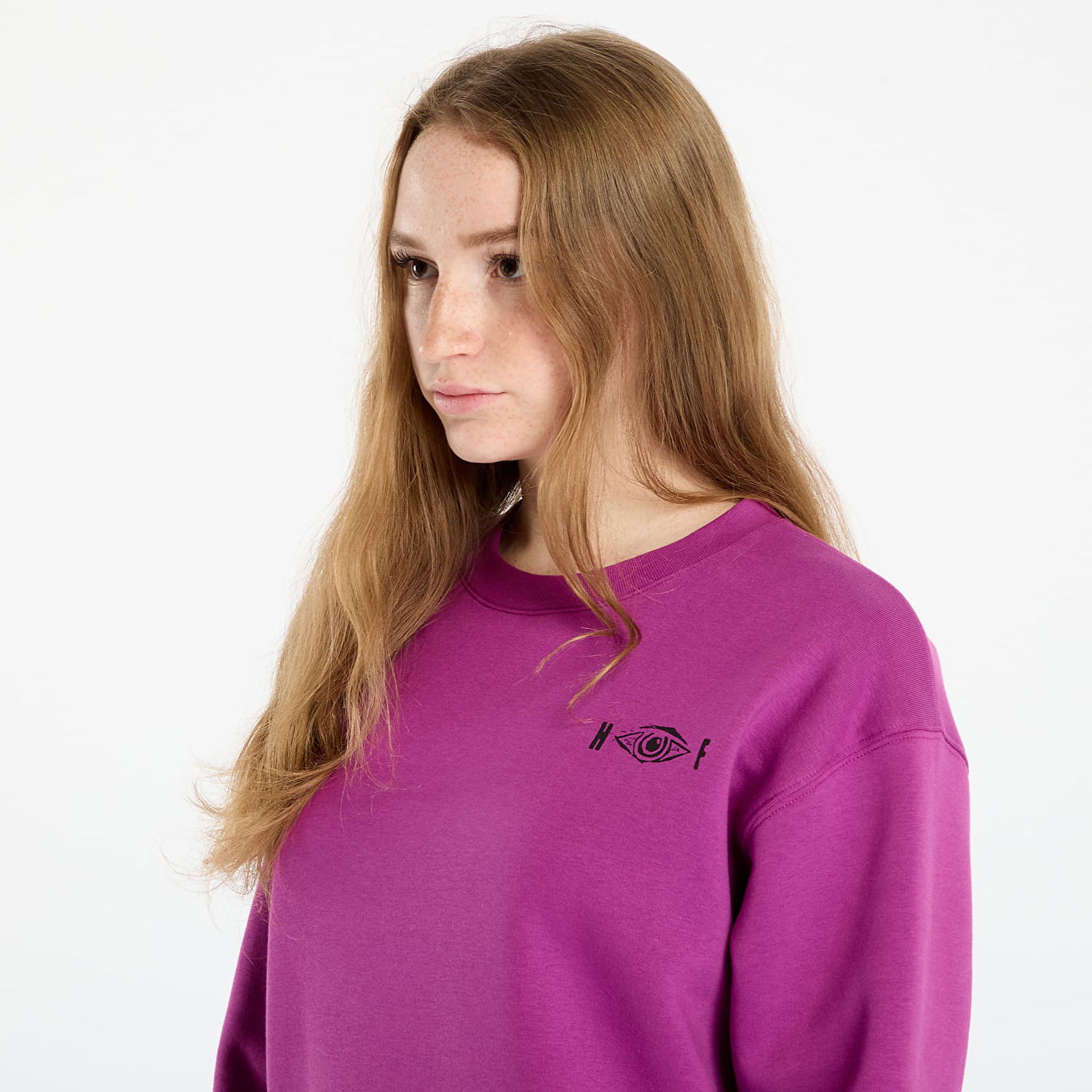Pulover Horsefeathers Chandra Crew-Neck Sweatshirt Lila | SW950C, 1