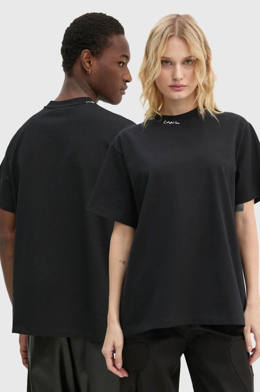 Majica HELIOT EMIL Black T-Shirt Črna | AW24.M.09.127.BLK01