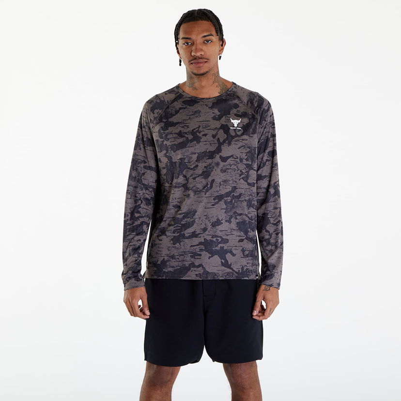 Majica Under Armour Project Rock IsoChill Long Sleeve T-Shirt Črna | 1383218-176