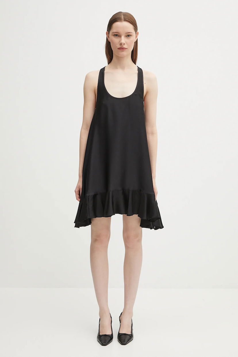 Obleke Anine Bing Anine Bing Lilith Mini Dress Črna | A.02.11131