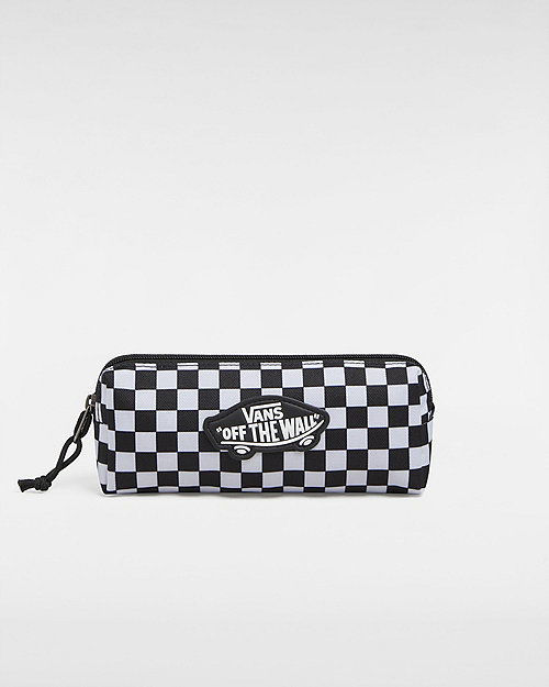 Nahrbtniki in torbe Vans Old Skool Checkerboard Pencil Pouch Črna | VN000H58Y28