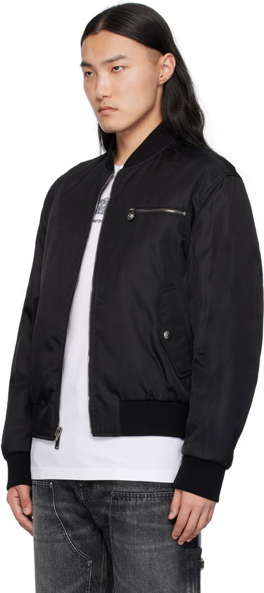 Bomber jakna Versace Versace Medusa Chains Reversible Bomber Jacket Črna | 1018824_1A13441, 3