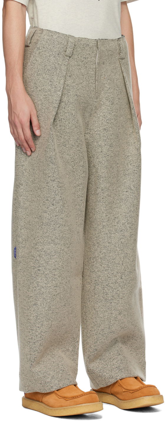 Hlače ADER ERROR Faded Wide Leg Trousers Siva | BMADFWBT0105GR, 1