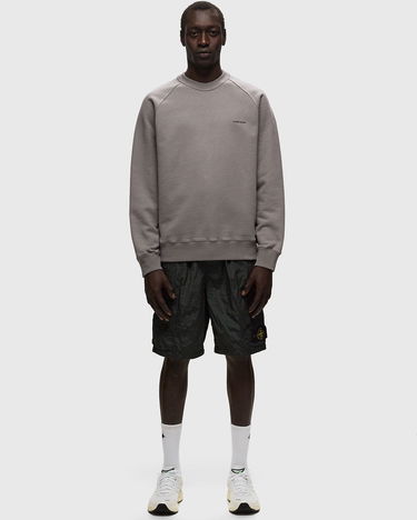 Pleteni pulover Stone Island Logo Flocked Crewneck Siva | 801560755.V0092, 1