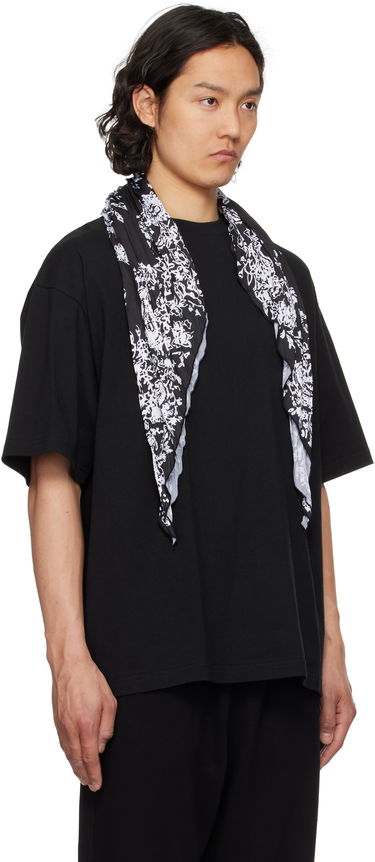 Majica We11done We11done Wrinkled Muffler T-Shirt Črna | WD-TT1-25-732-U-BK, 1