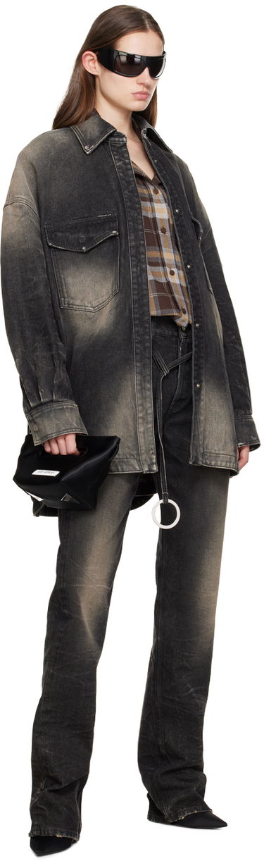 Kavbojke The Attico Attico Long Jeans Črna | 242WCP171 D075, 3