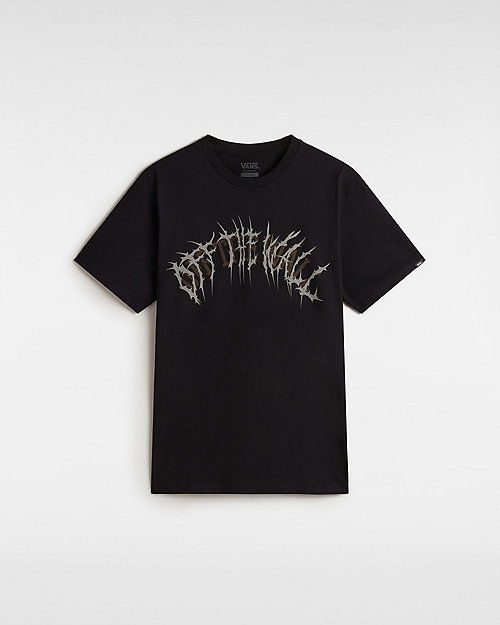 Majica Vans Vans Metal Arch Graphic Tee Črna | VN000M47BLK