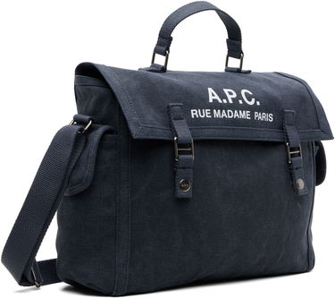Torba za čez ramo A.P.C. A.P.C. Recuperation Satchel Bag Mornarica | COHGV-H61930, 1