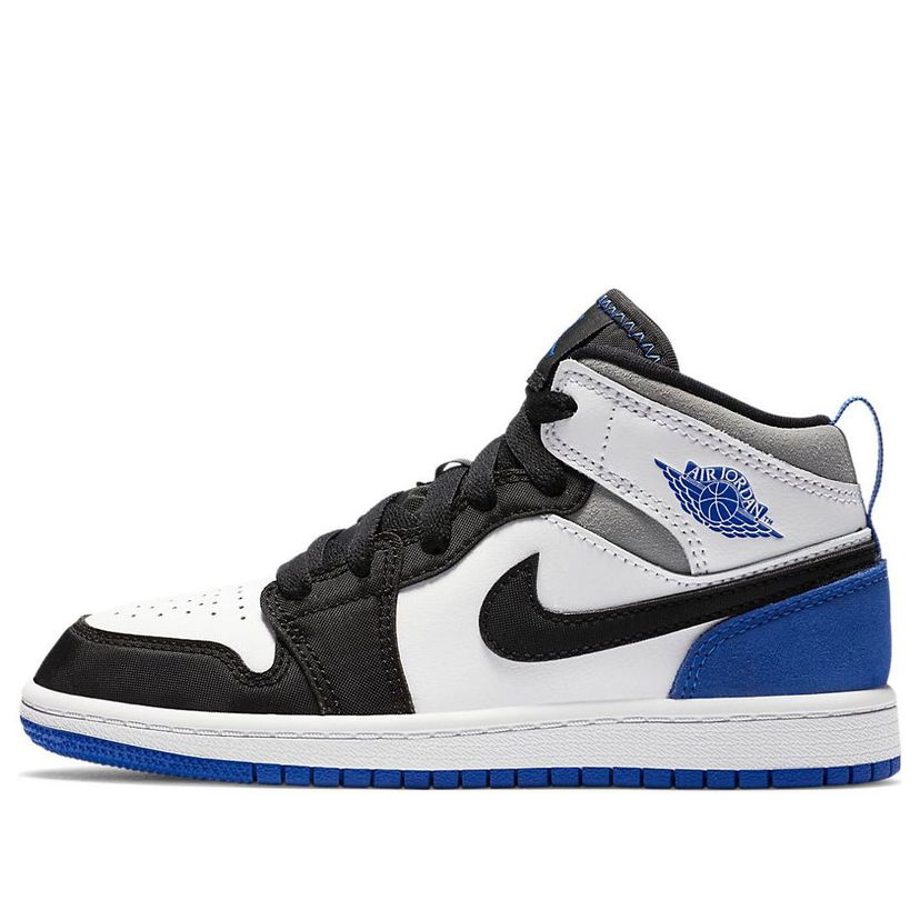 Oblačila Jordan Air Jordan 1 Mid SE 'Royal Black Toe' Bela | BQ6932-102