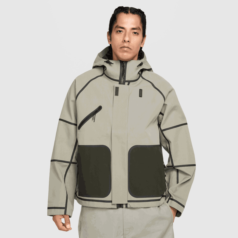 Parka Nike Storm-FIT Tech Hooded Rain Jacket Bež | HM9473-320