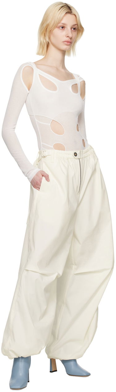 Hlače Dion Lee Zip Trousers Bež | C2131S23, 3