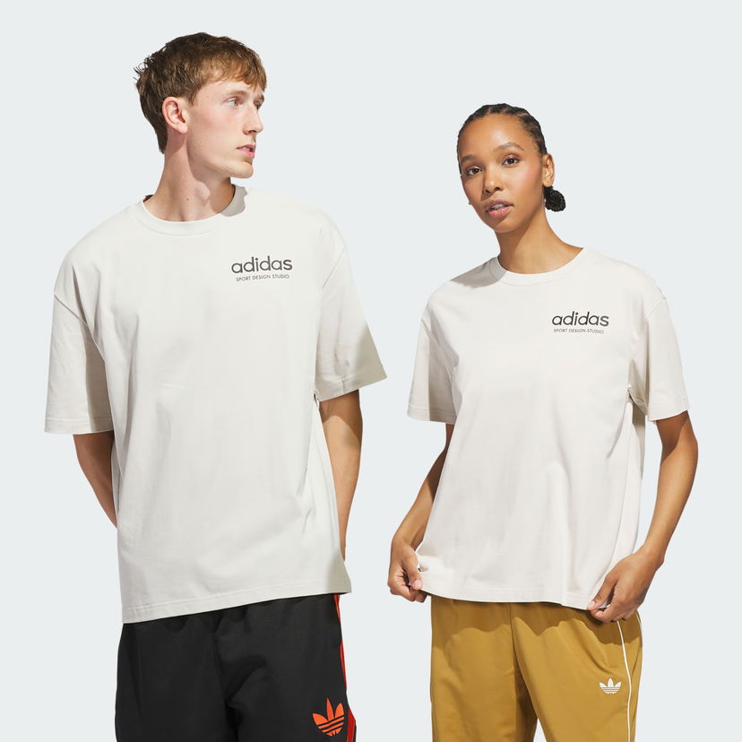 Majica adidas Performance Sport Design Studio Graphic T-Shirt Bež | JW8621