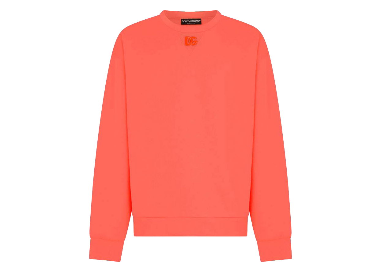 Pulover Dolce & Gabbana Jersey Metal DG Logo Sweatshirt Pink Roza | G9VA5ZHU7LAR3722, 0