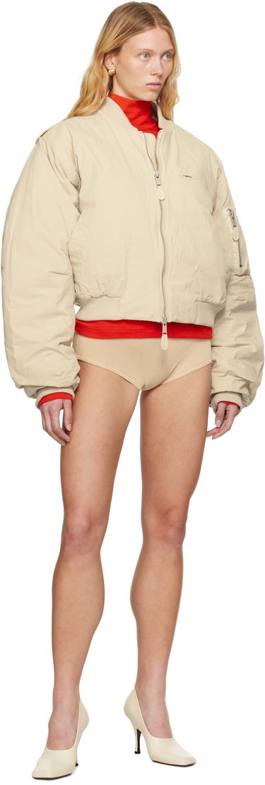 Bomber jakna Entire Studios Entire Studios A-4 Bomber Jacket Bež | ESU-S25-1008-BA, 3