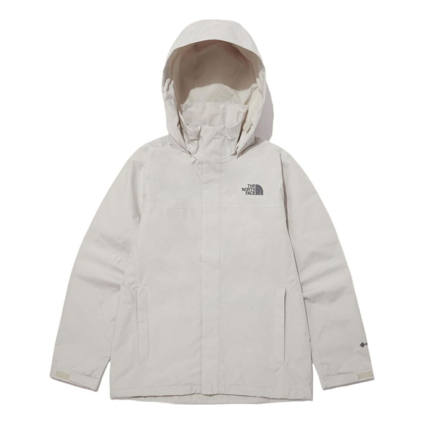 Dežni plašč The North Face GORE-TEX Logo Mountain Jacket Bež | NJ2GP08D