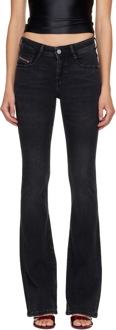 Kavbojke Diesel 1969 D-Ebbey Flared Jeans Črna | A11003 0DBDN, 0