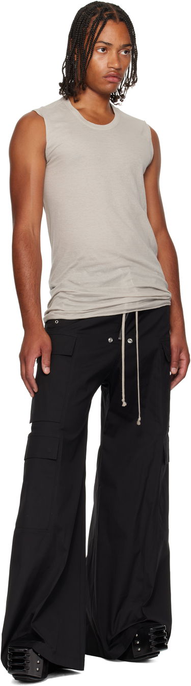 Majica brez rokavov Rick Owens Rick Owens Concordians Sleeveless Tank Top Bež | RU02E1151 UC, 3