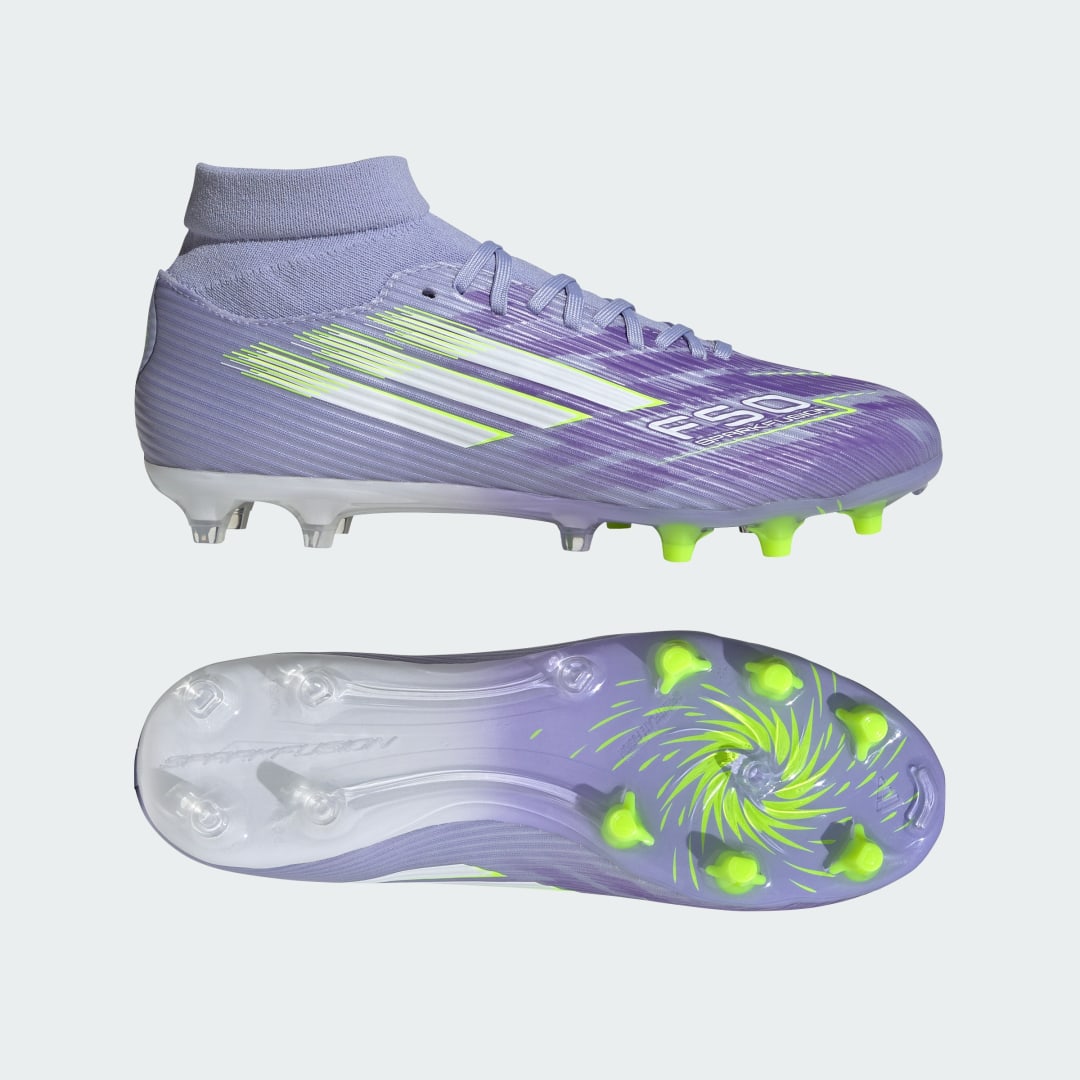 Superge in čevlji adidas Performance F50 Sparkfusion League Firm Ground/Artificial Grass Boots Lila | JI0012, 0