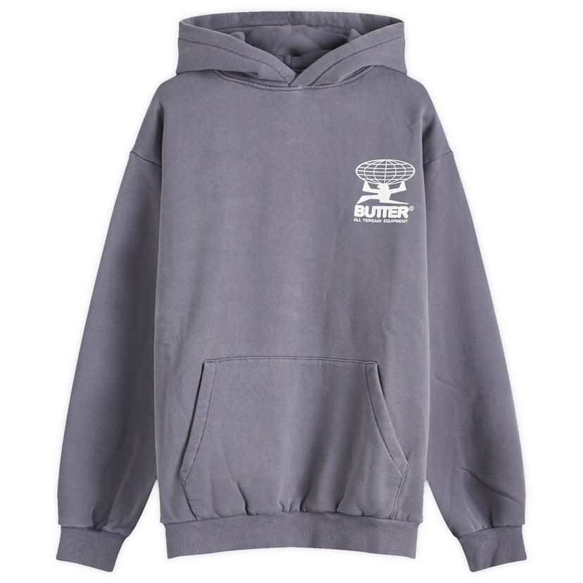 Pulover Butter Goods All Terrain Hoodie Siva | BGQ4240292-STL