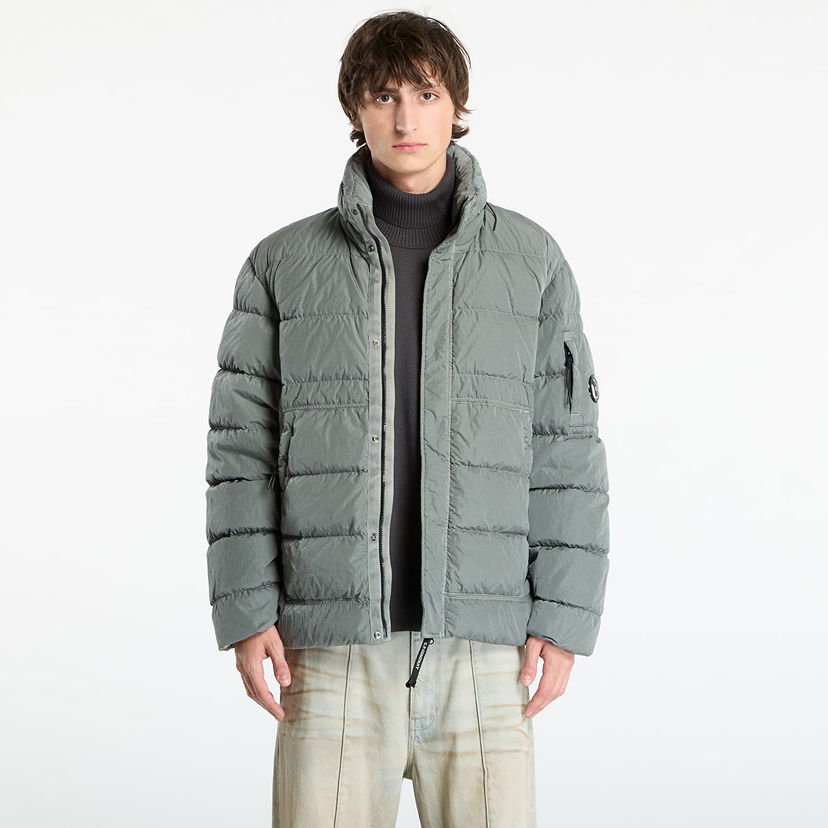 Puhovka C.P. Company Chrome-R Down Jacket Gunmetal Grey Siva | 19CMOW012A005904G-921